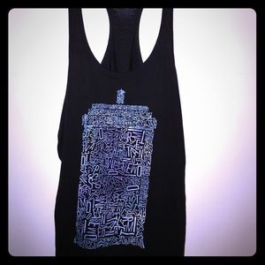Dr. Who Tank top bought at Hot Topic. 🖤👚